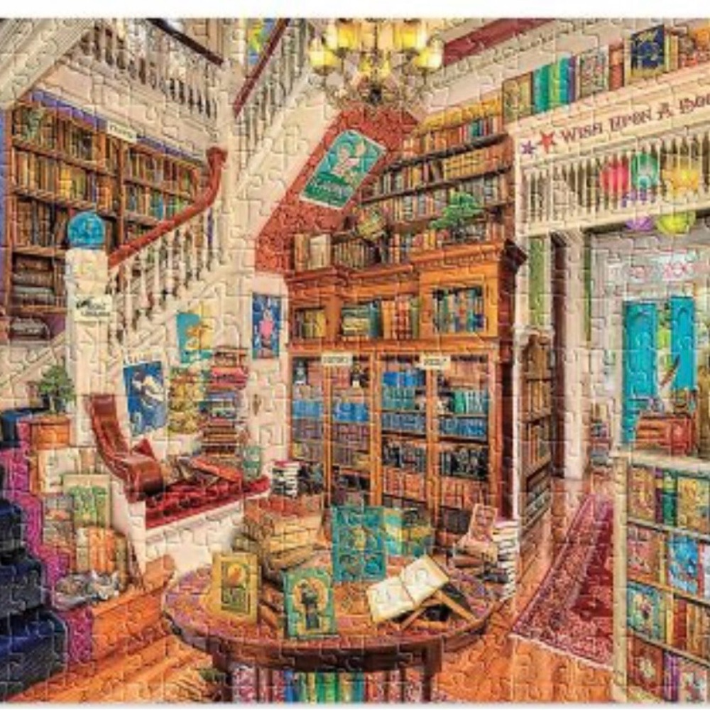 1000pc Reader’s Paradise by White Mountain